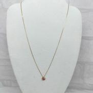 K18ネックレス|宝石付きネックレス