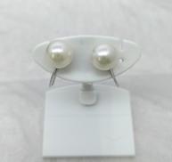 K14WG　パールイヤリング|宝石付きイヤリング