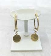 K18　ピアス|宝石無しピアス