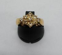 K18ダイヤリング|K18