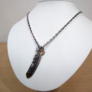 K18/SVフェザーネックレス|FIRST ARROWS