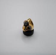 K18/PT900ダイヤリング|K18/PT900