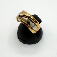 K18/PT900ダイヤリング|K18/pt900