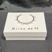 シルバーバングルブレスレット|BIJOU DEM