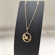 トップ付きネックレス|K18