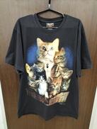 猫プリントシャツ|ROCK CHANG