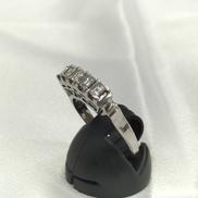 リング　15号|PT900 ダイヤ付き