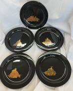 六歌仙蒔絵皿五客セット|輪島塗