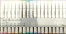 【未開封】コピックスケッチ ベーシック72色セット|COPIC