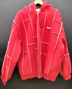 FAUX SHEALING ZIP UP HOODED 23|SUPREME