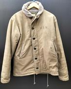 TYPEN-1KHAKIデッキジップジャケット|BUZZ RICKSON'S