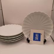 白磁 菊割|有田焼