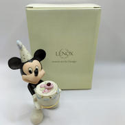 ミッキーマウス　お誕生日　フィギュリン|LENOX