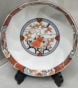 金彩皿 赤絵在銘|伊万里焼