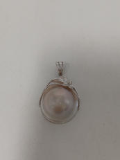 K14WG マベパール　ネックレストップ|不明