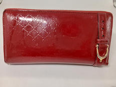 エナメル総柄長財布|GUCCI