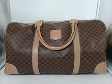 マカダム柄ボストンバッグ|CELINE