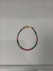 K18 天然石ブレスレット|不明