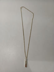 Gモチーフ　シルバーネックレス|GUCCI