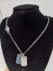 ツインタグ ネックレス|DIESEL