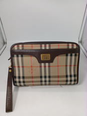 ノバチェック　クラッチバッグ|BURBERRY