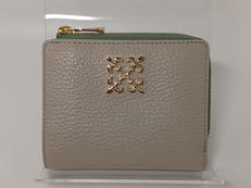 モノグラムプレート　二つ折り財布|RUSSET