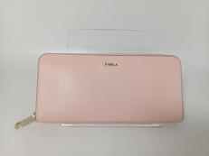 ラウンドジップ長財布　PNK|FURLA