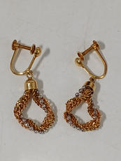 K18&PT850　イヤリング|不明