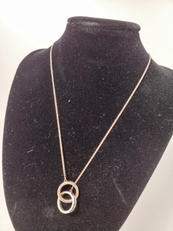 インターロッキング　ダブルサークルネックレス|TIFFANY&CO.