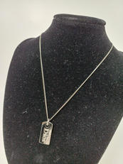 ロゴプレートネックレス|CHRISTIAN  DIOR