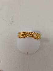 K18石付きリング|不明