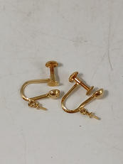 K18 イヤリング|不明