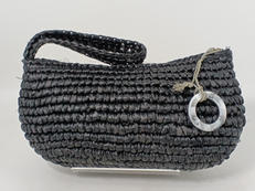 ラフィアミニバッグ|A POINT ETC