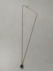 PT850石付きネックレス|不明