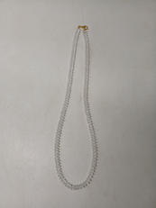 K18クリアネックレス|不明