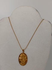 K18 コインモチーフネックレス|不明