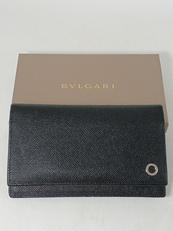 グレインレザー ロングウォレット|BVLGARI
