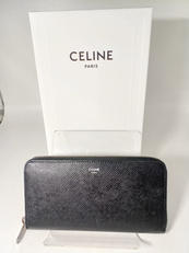 ラウンドジップ ウォレット|CELINE