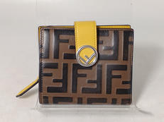 ズッカ柄レザーウォレット|FENDI