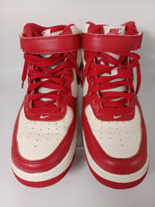 AIR FORCE 1 MID PRAID RED|NIKE