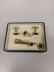 タイピンカフス|オニキス