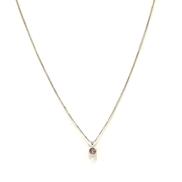 K18WGネックレス|1.1G