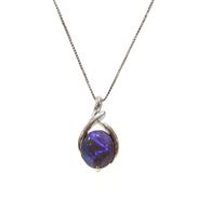 PT900/K18WGオパールネックレス|9.3g