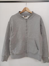 ジップアップスウェット　GRY|CAMBER