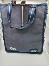 トートバッグ BLU×WHT|HARVEST LABEL