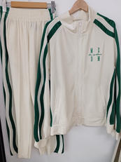 ジャージセットアップ　WHT|MR ENJOY DA MONEY