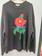 ニットウールセーター　BLK|SUPREME×YOJI WAMAMOTO