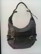 レザー　ワンショルダーバッグ　BLK|BURBERRY