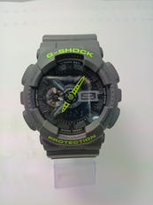 クォーツ・アナログ腕時計 BLK×LGRN|CASIO