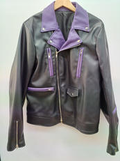 ライダースジャケット BLK ×　PPL|プレミアムバンダイ